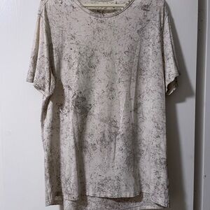 Marble Lululemon Patterned T-Shirt